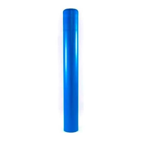 Post Guard Post Guard  Bollard Cover, 7" Dia. x 52"H, Blue W/ No Tape,  7X52BLUNT